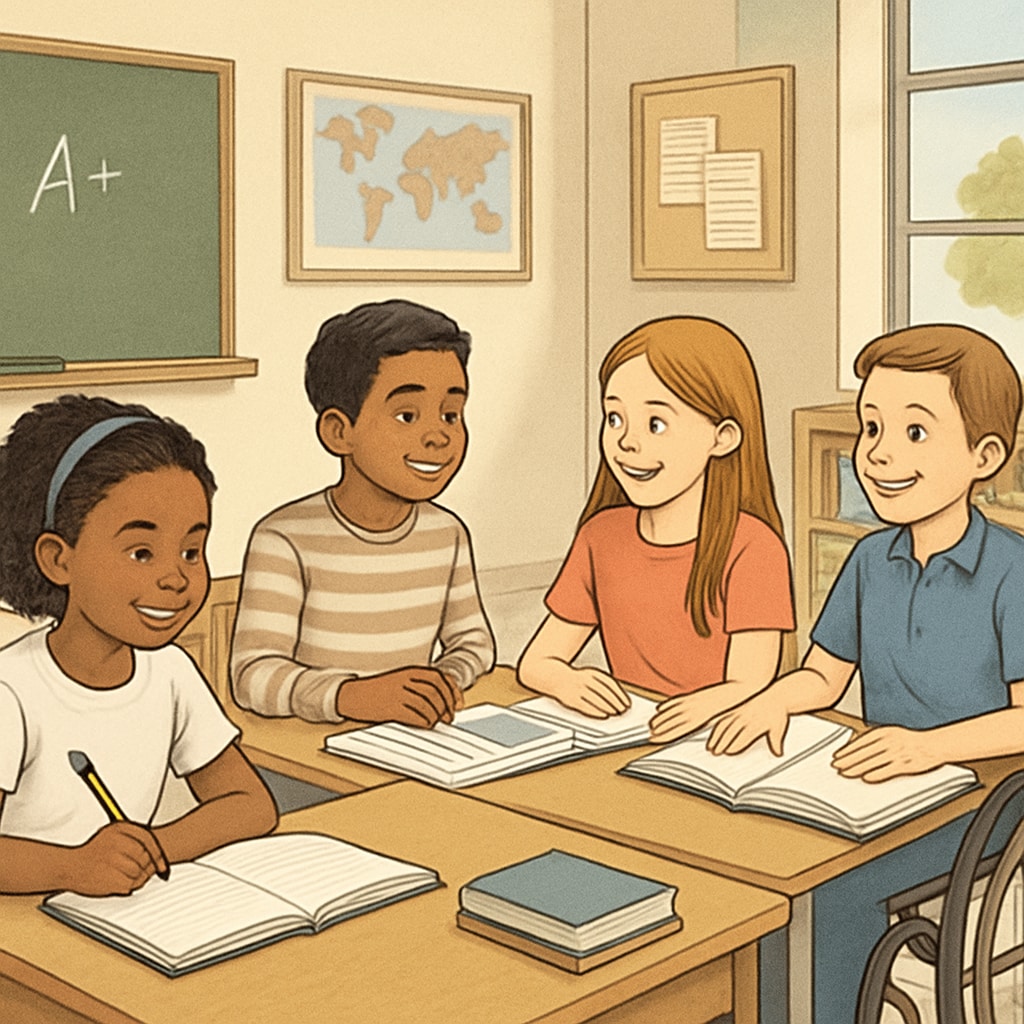Diverse students representing inclusivity in school choice and education.