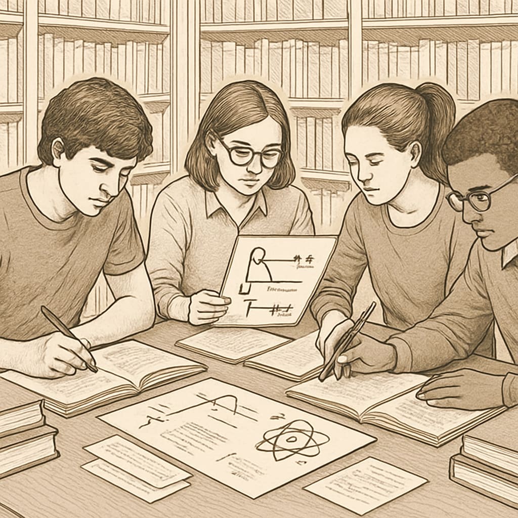 Physics backlogs, time management, exam preparation - group study session