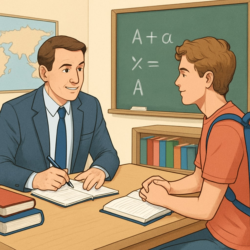 Academic success traits, college completion, and higher education illustrated through classroom advising.