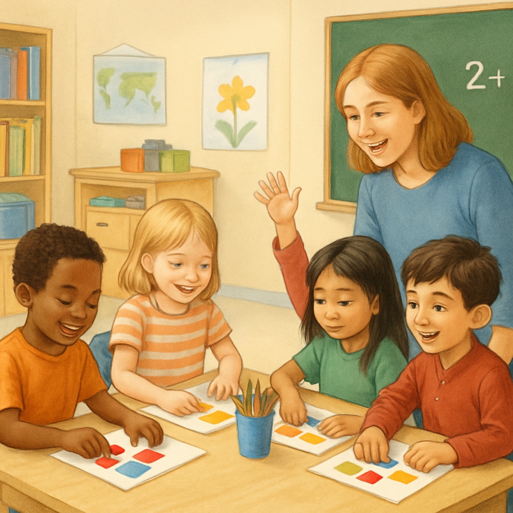 Children from diverse backgrounds in a classroom, showcasing the need for education globally.