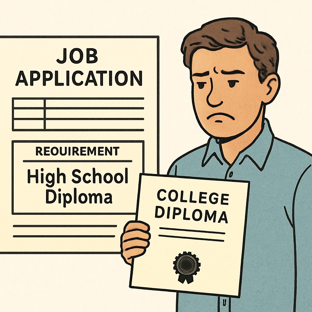 Job candidate frustrated by diploma requirements in Arizona