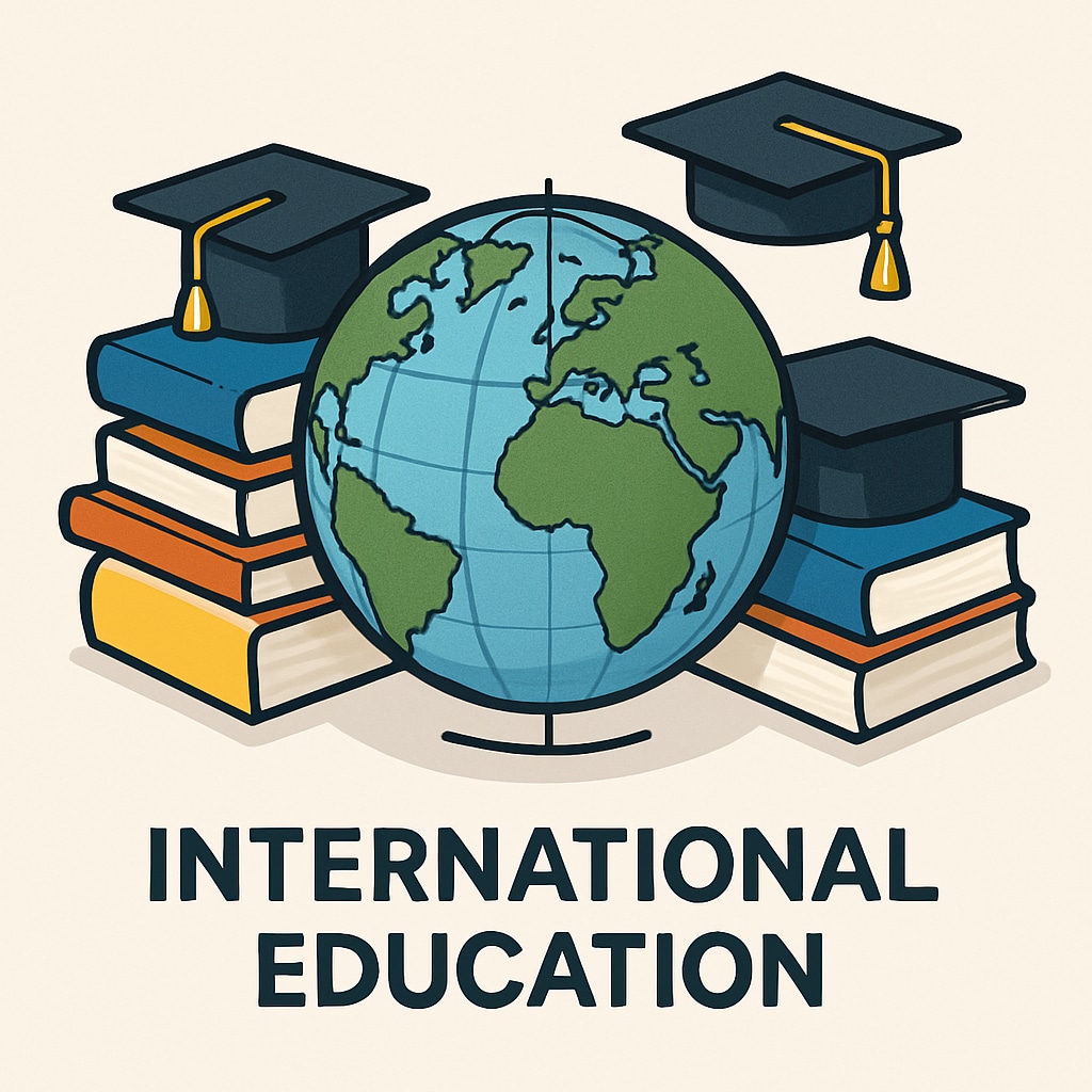 Symbol of global education challenges, including education gaps and admissions.