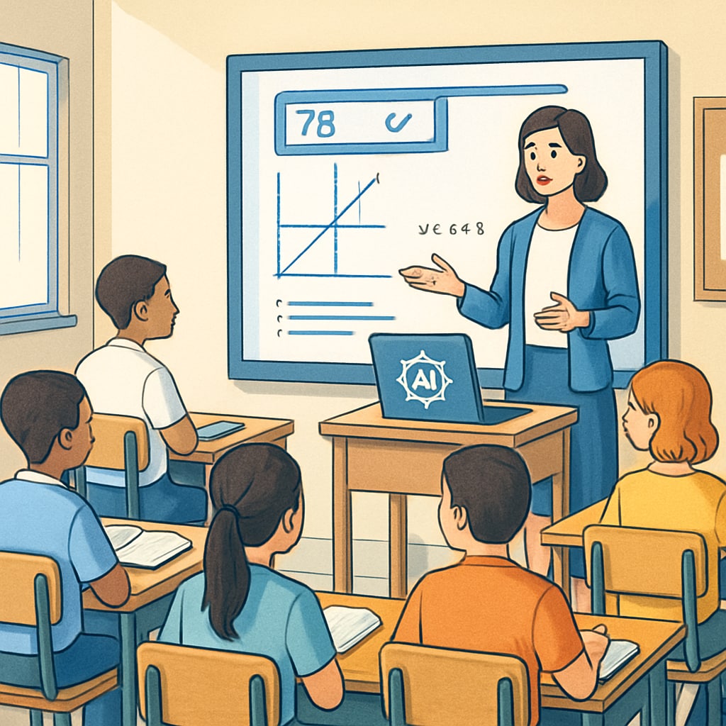 AI-powered classroom teaching platform enhancing personalized education