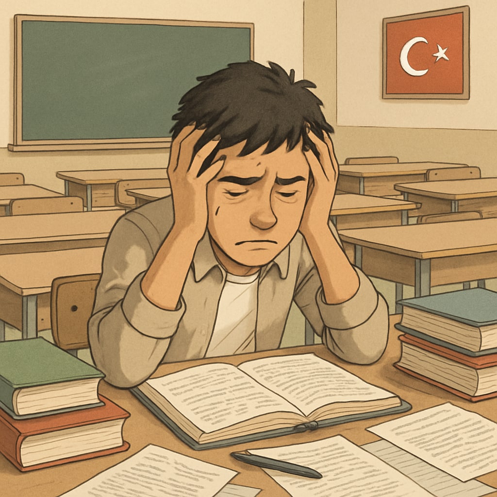 Exam-driven education pressure in Turkey's schools