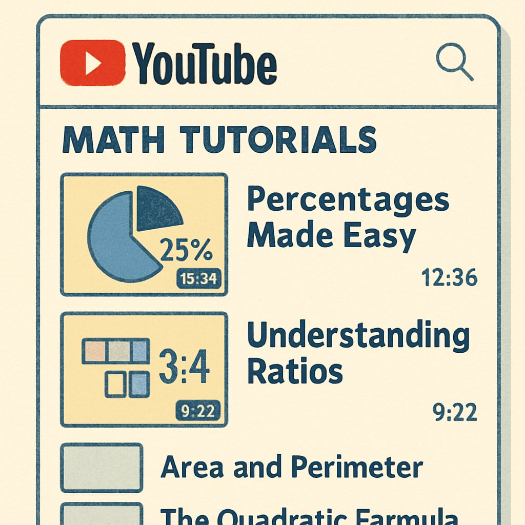 YouTube playlist on math tutorials for campus recruitment tests