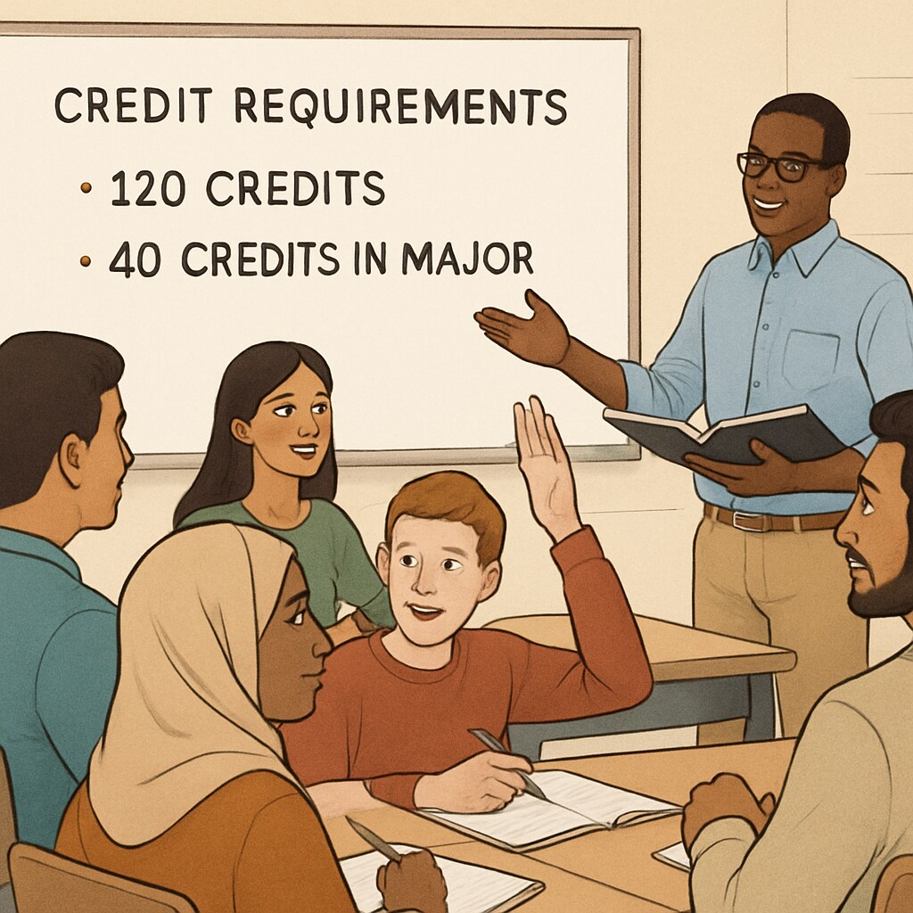 International students learning about academic credit challenges in the UK