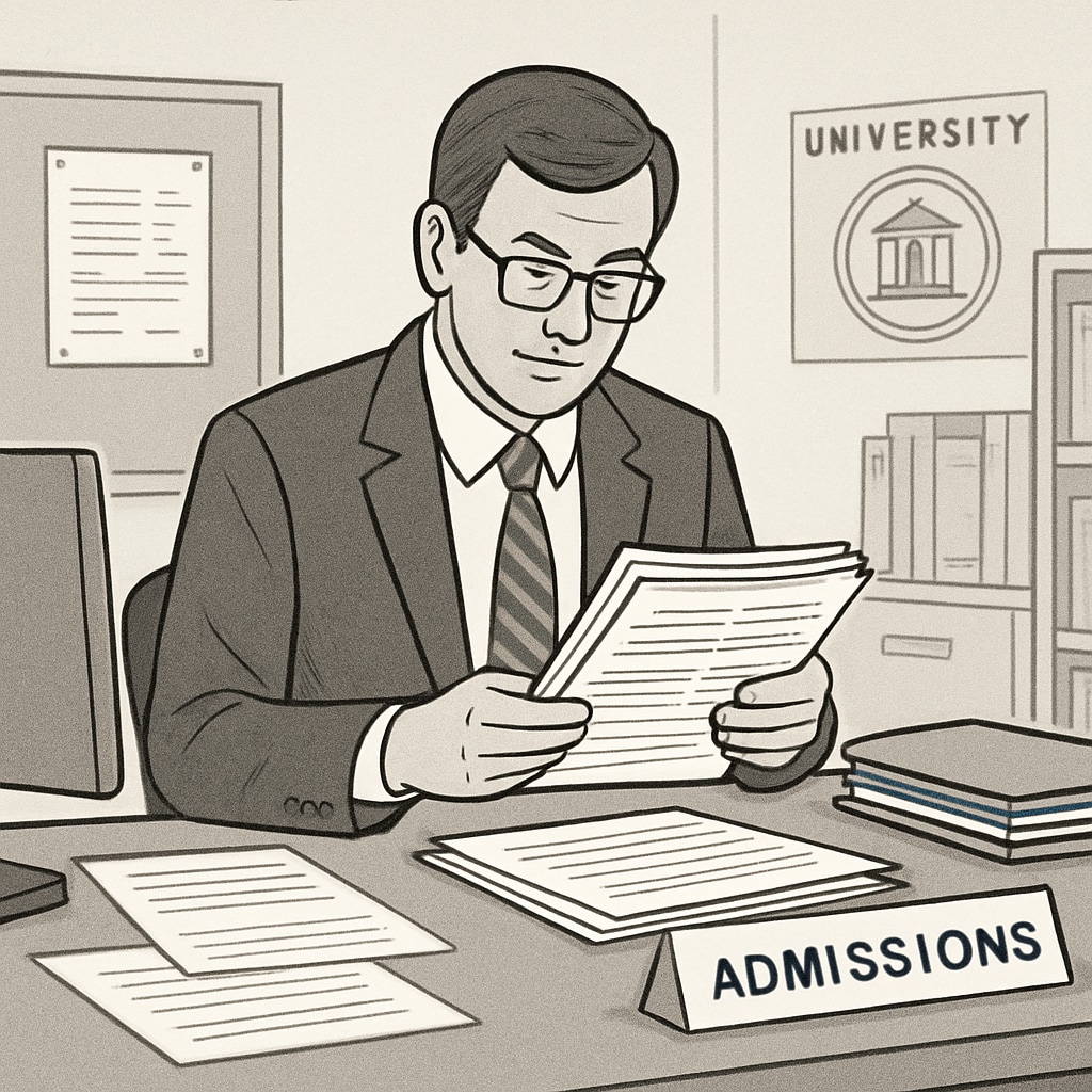University admissions process and the risks of dishonesty.