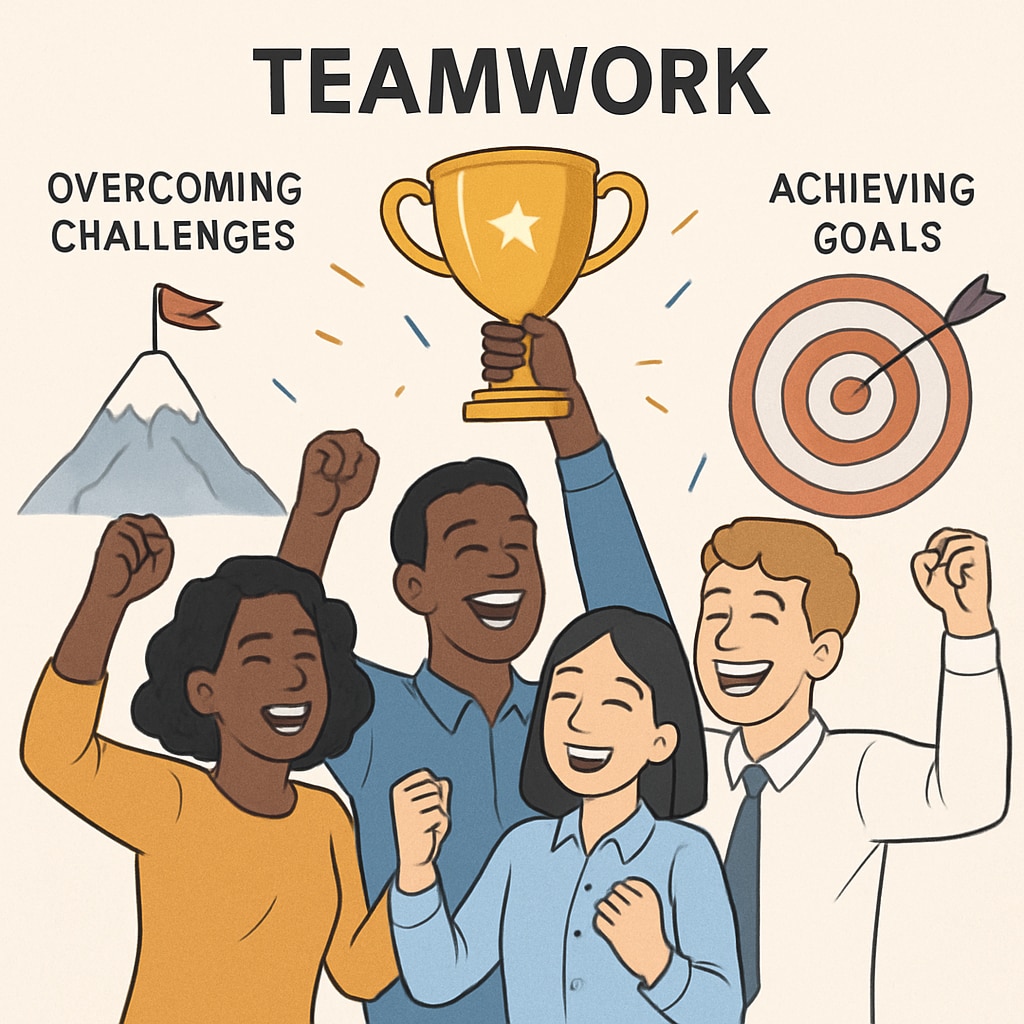 A motivational image showing a diverse group of individuals celebrating success, symbolizing overcoming challenges and achieving goals. Diverse individuals celebrating achievements, representing resilience after earning a modified high school diploma.