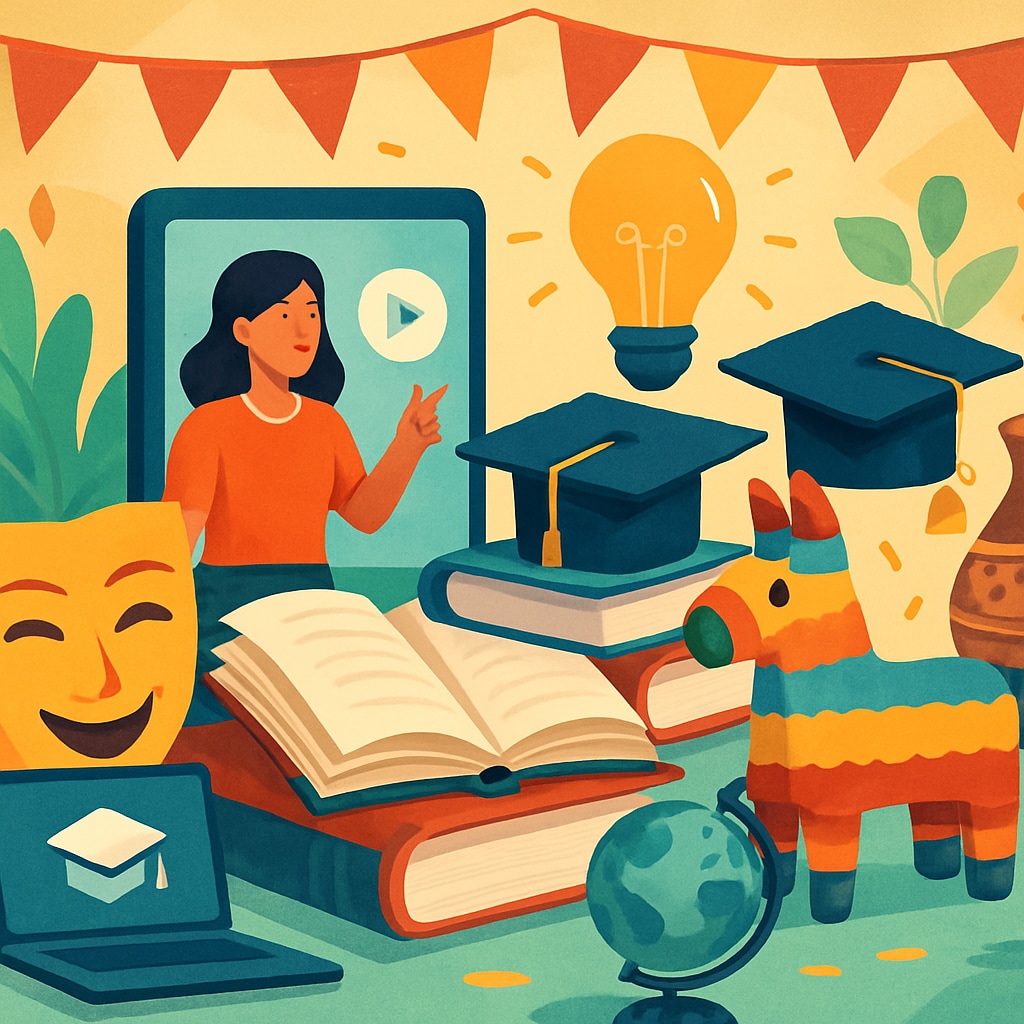 An engaging short video featuring a cultural festival, symbolizing the intersection of education and digital media. A short video on a cultural festival used in K12 education.