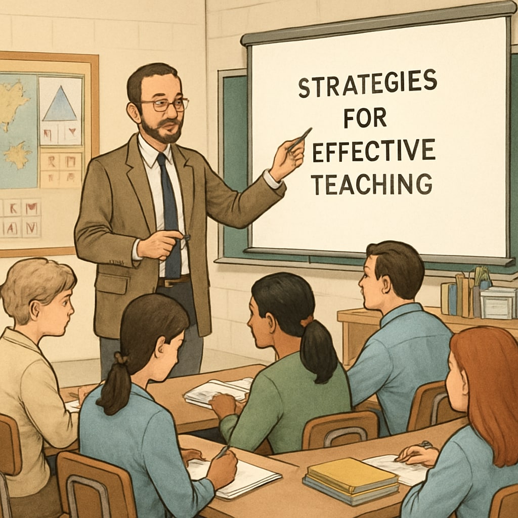 A university professor hosting a workshop for K-12 educators in a classroom setting. University professor conducting a K-12-focused workshop.