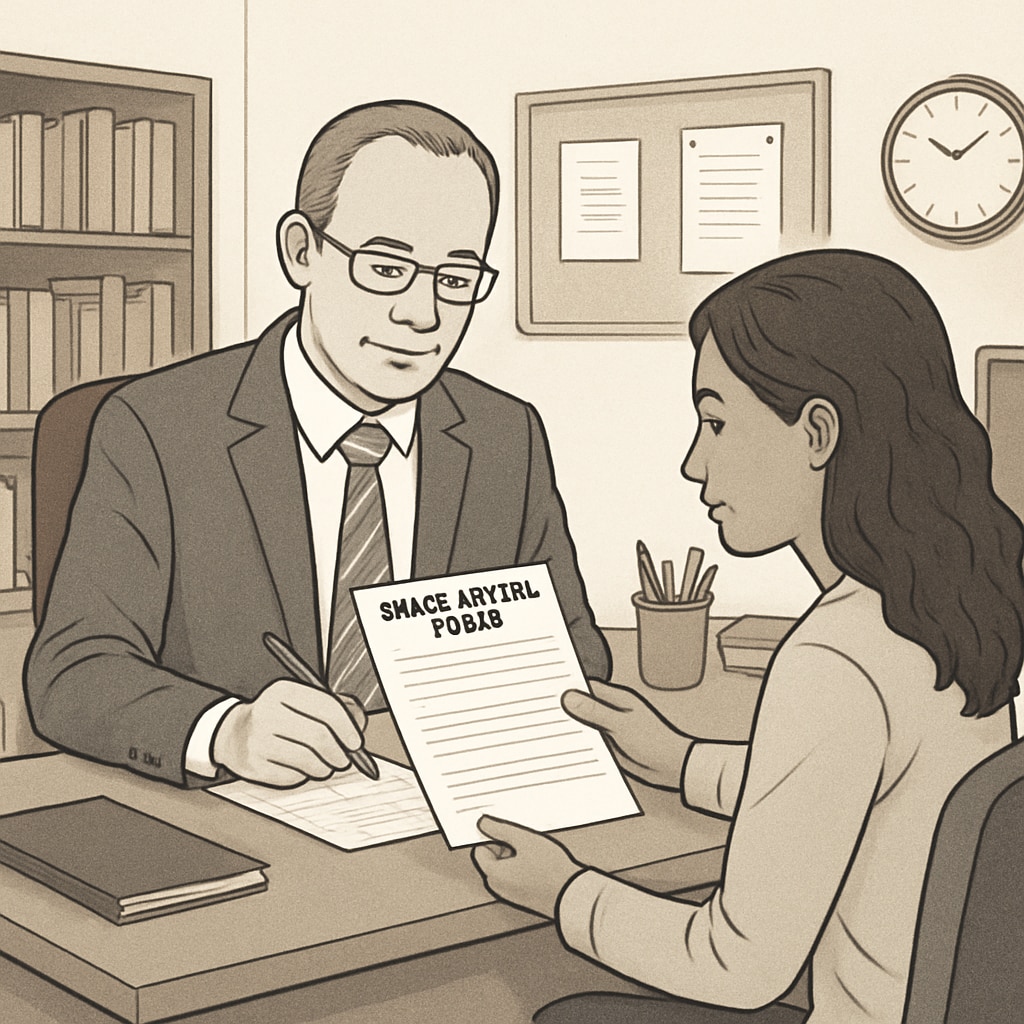 A student and school administrator discussing a grade appeal for AP Physics C.