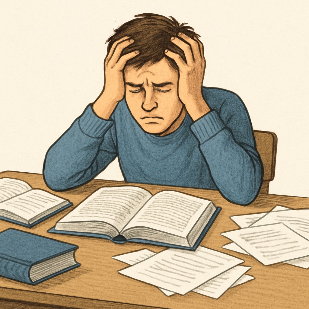Student distressed by a plagiarism accusation.