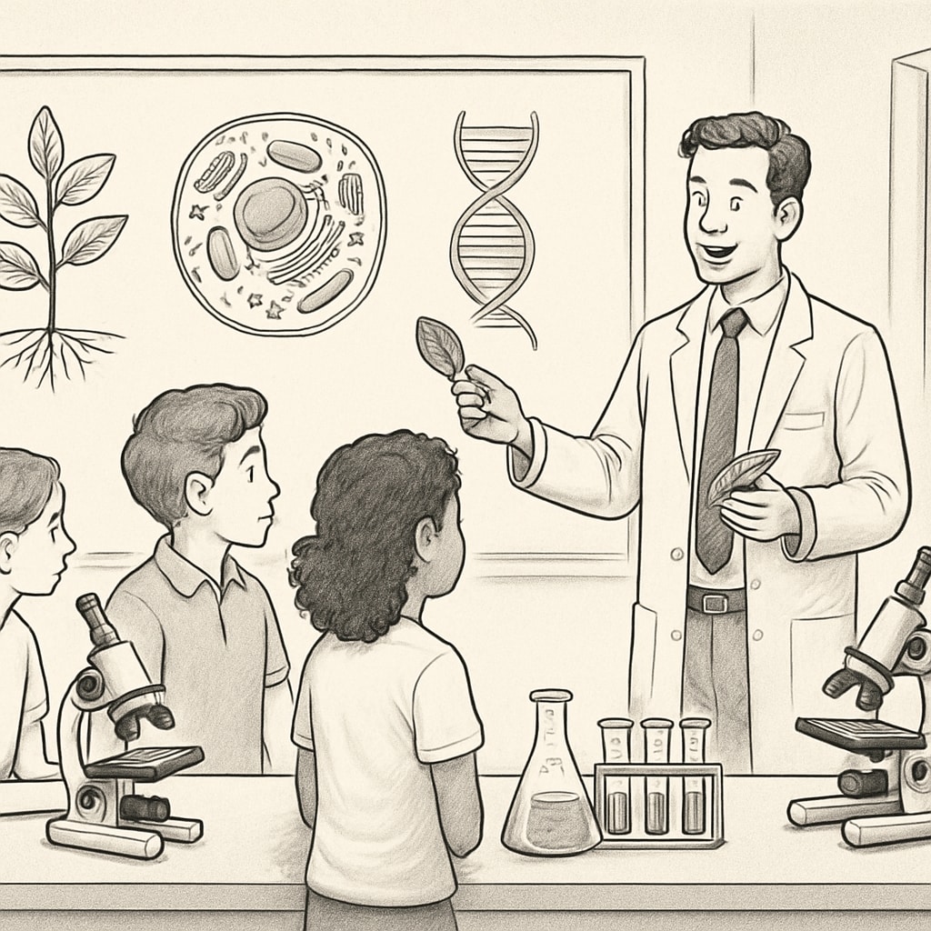 A STEM workshop blending biology into education.