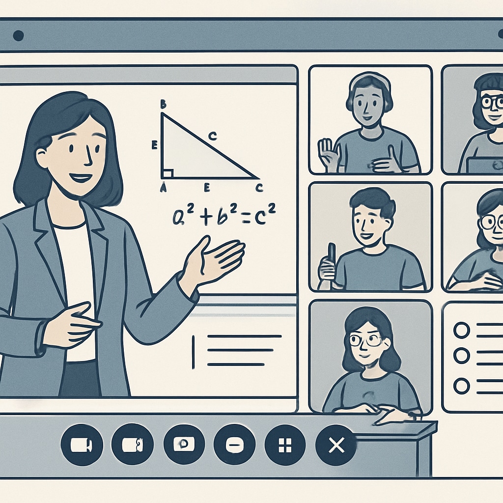 Virtual classroom interface used in Khan World School and ASU dual enrollment programs.