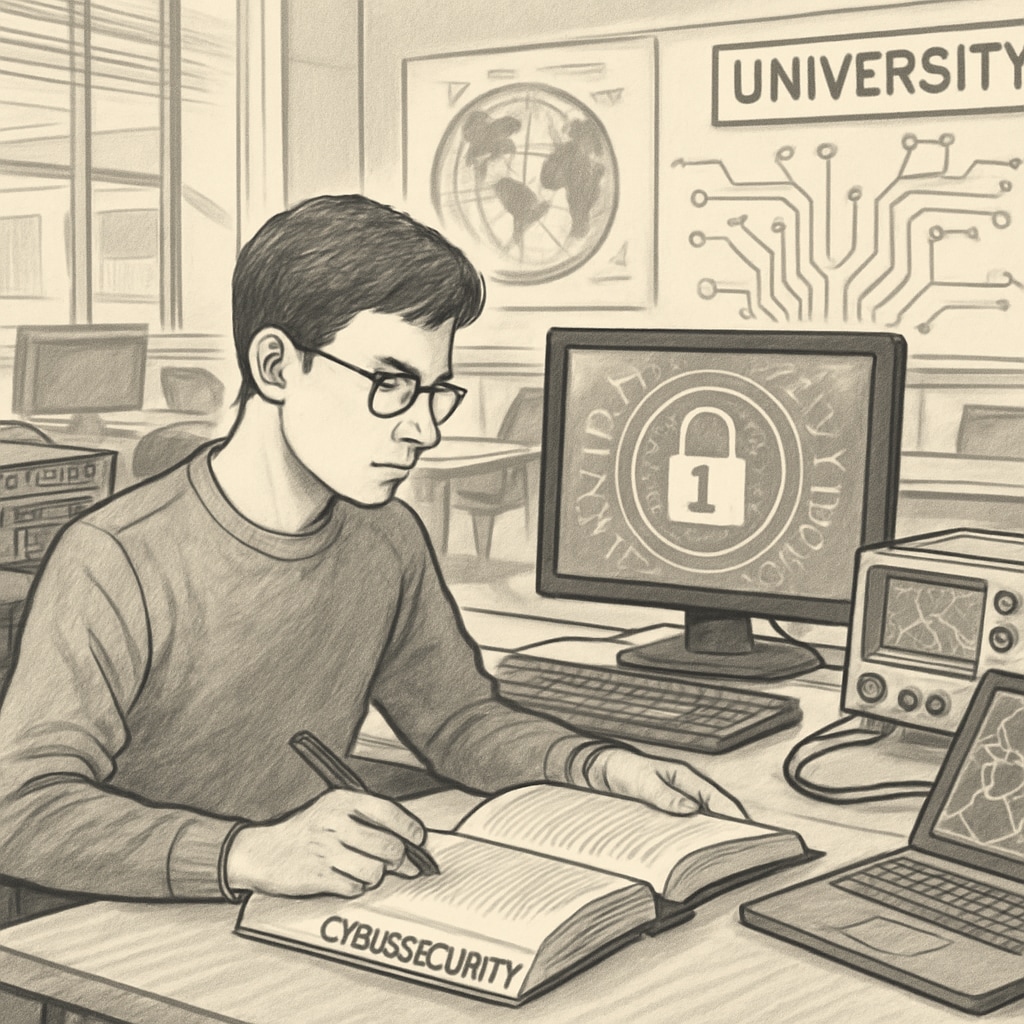 Cybersecurity student at a top university with advanced labs