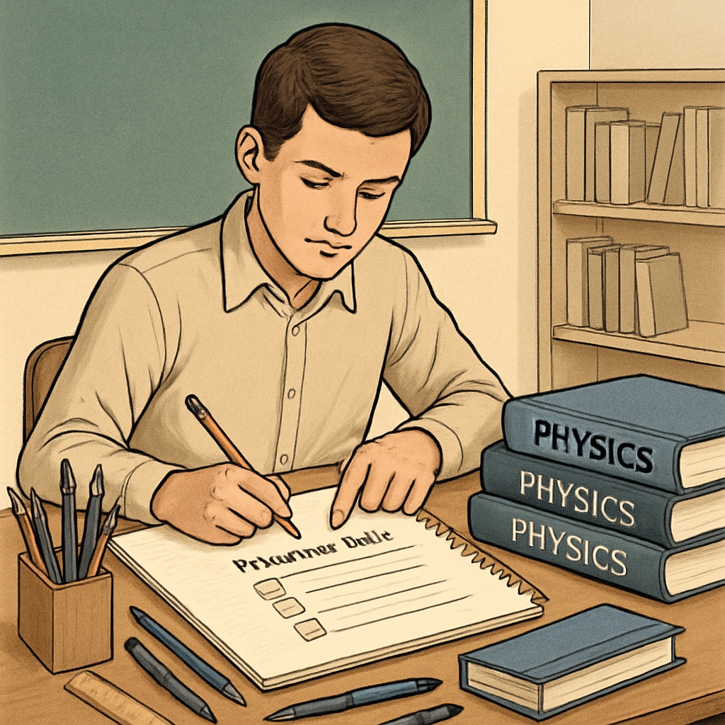 Student prioritizing physics backlogs using a notebook and textbooks