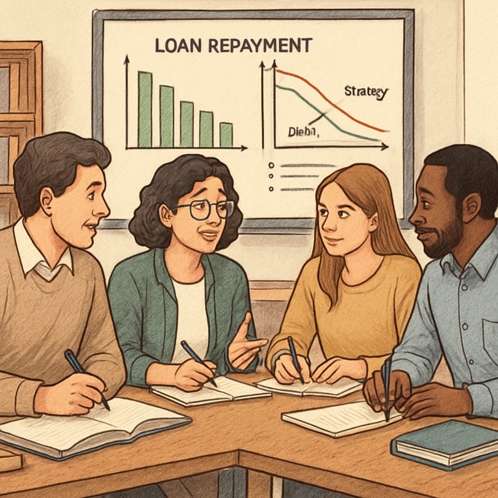 Teachers attending a financial literacy workshop on managing SAVE plan repayment increases.