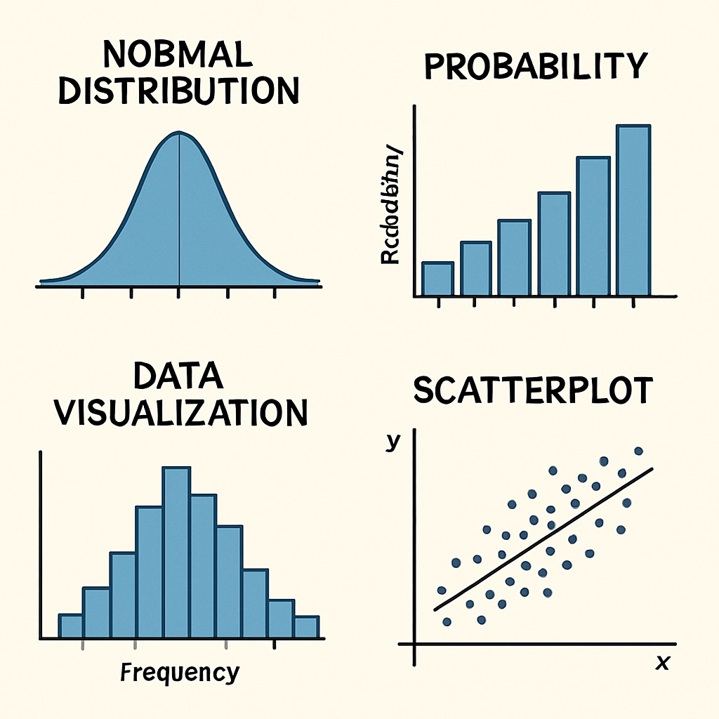 An illustrated graph showcasing statistical concepts relevant to AP Statistics, such as probability distributions or data visualization. Graph depicting statistical concepts related to AP Statistics coursework.