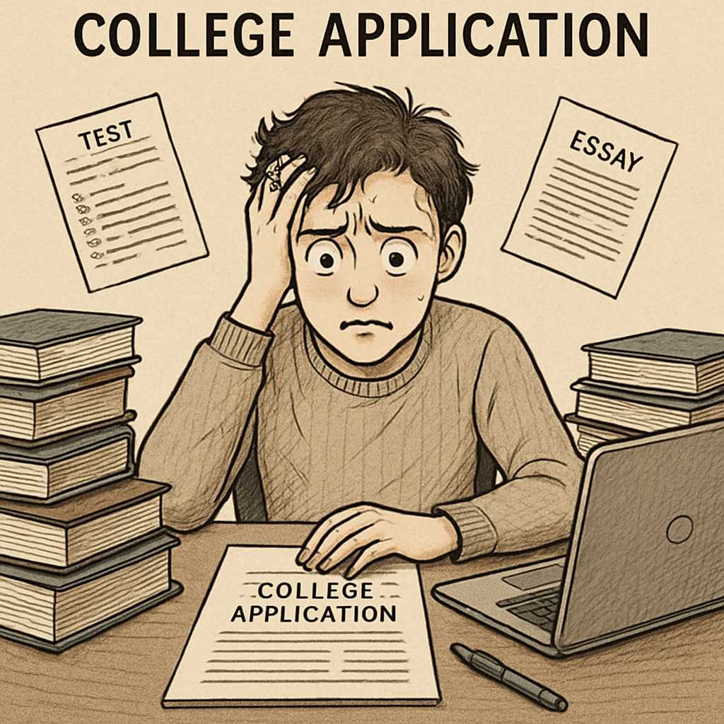 College application challenges faced by freshmen
