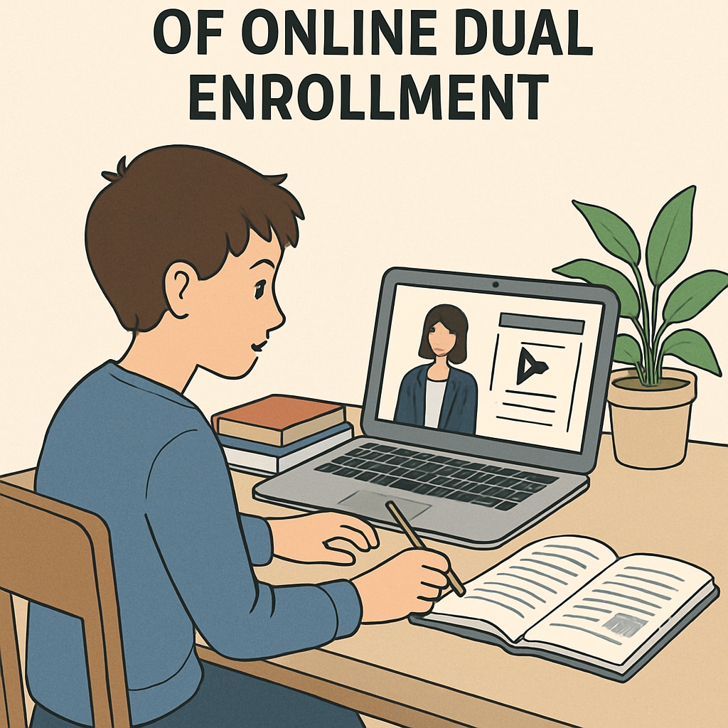 Online learning for dual enrollment through Khan World School and ASU.