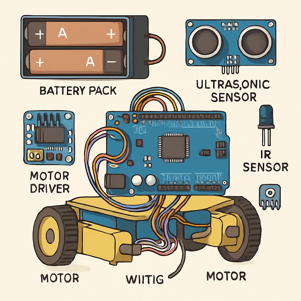 Beginner-friendly robotics kit for K12 students