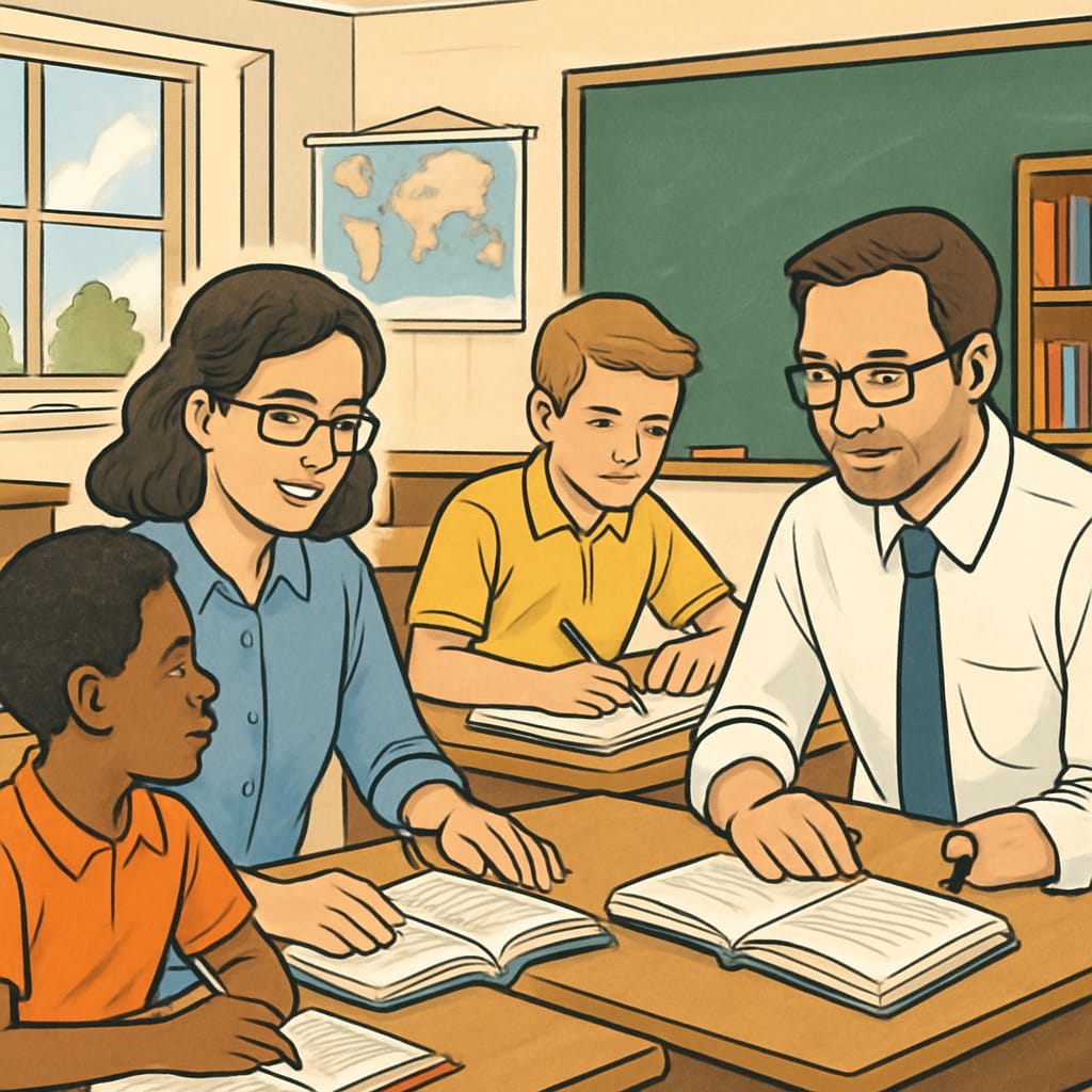 A supportive classroom environment promoting student success.