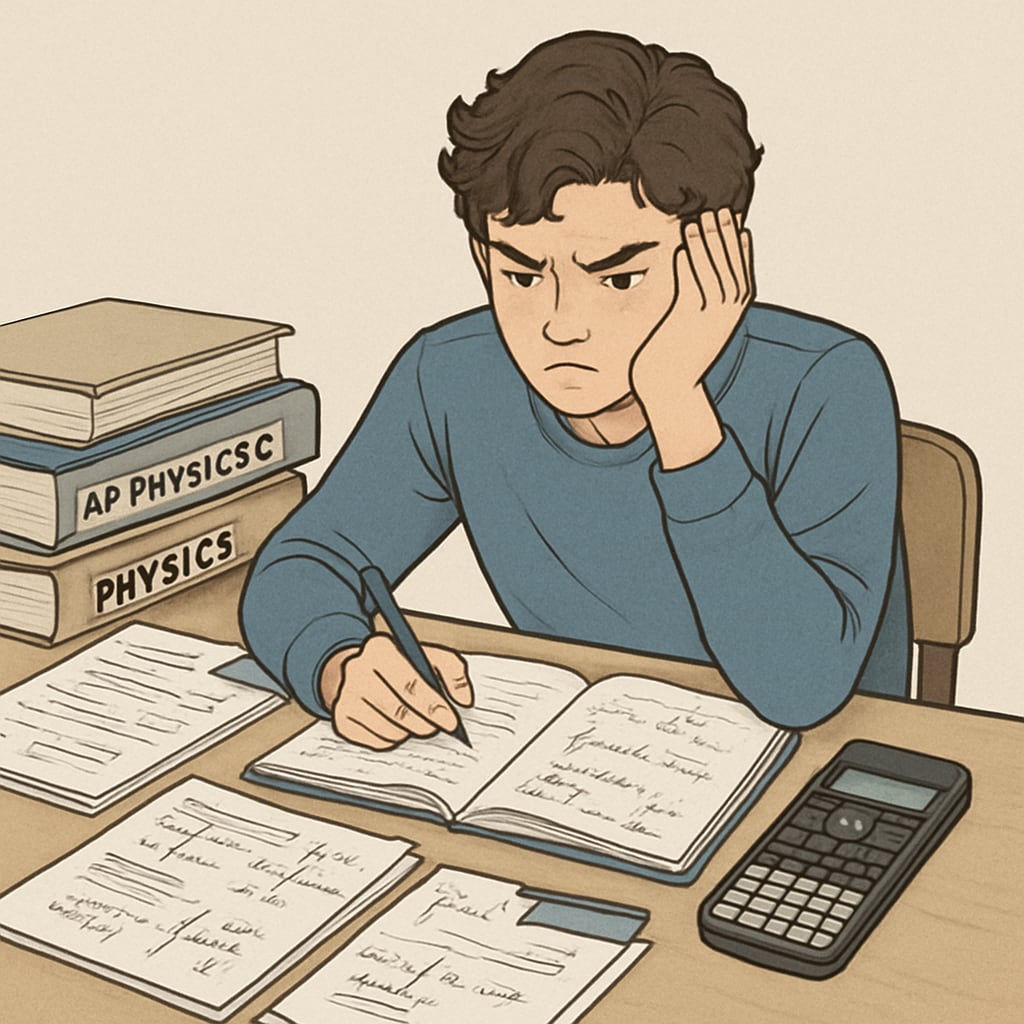 High school student struggling with AP Physics C coursework due to an unfair grade.