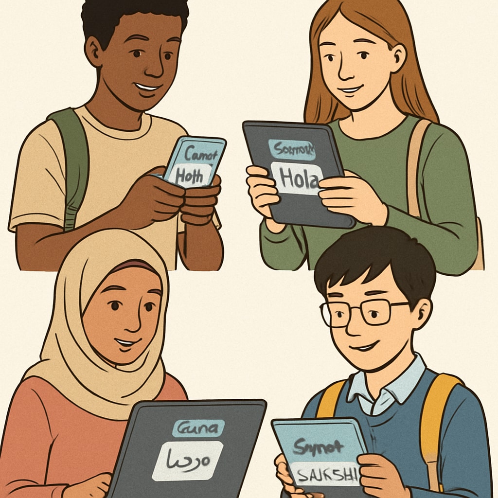 Gurwi app supporting multilingual learning for diverse students.