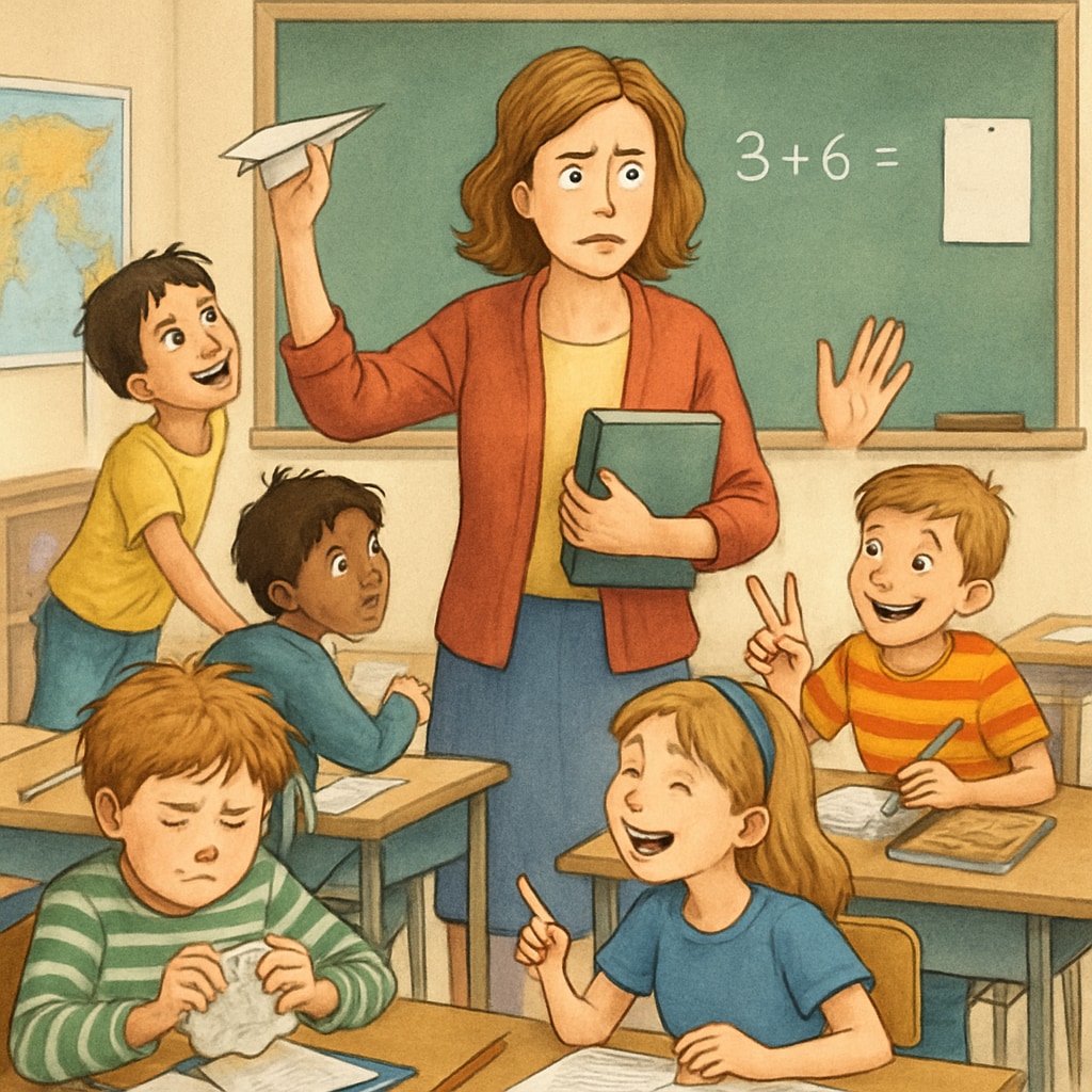 A struggling teacher in need of mentorship from an academic supervisor.