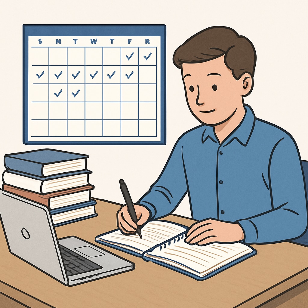 High school student planning AP courses with a focus on time management.