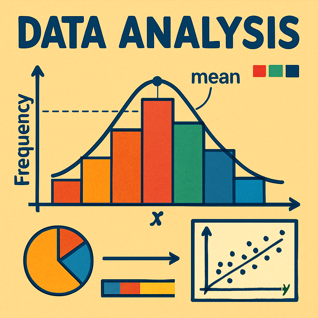 A graph symbolizing data analysis in AP Statistics course.