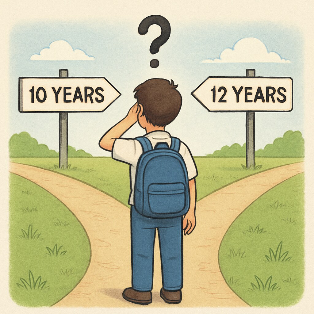 A student navigating education system differences in study abroad applications.