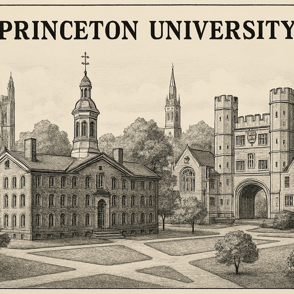 Princeton University campus showcasing its historic architecture and legacy.