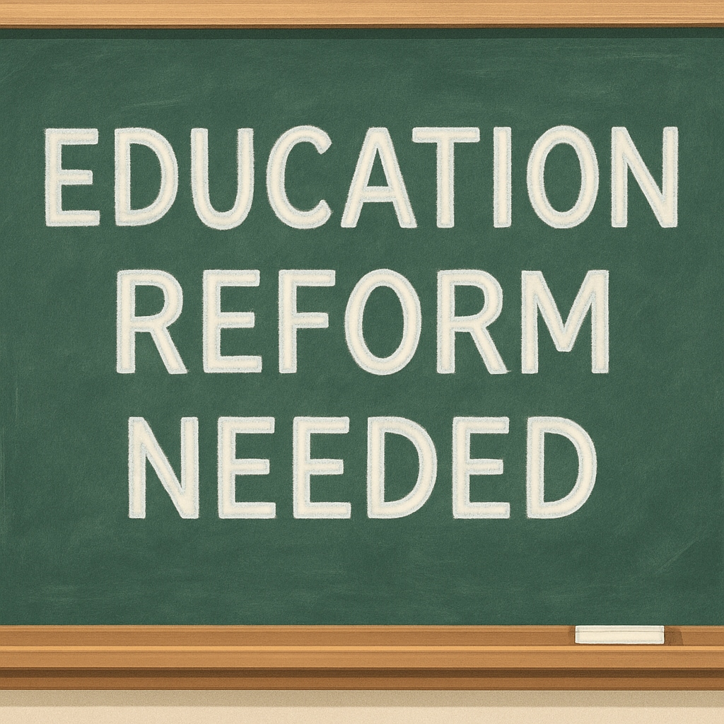 A chalkboard with the words A chalkboard with