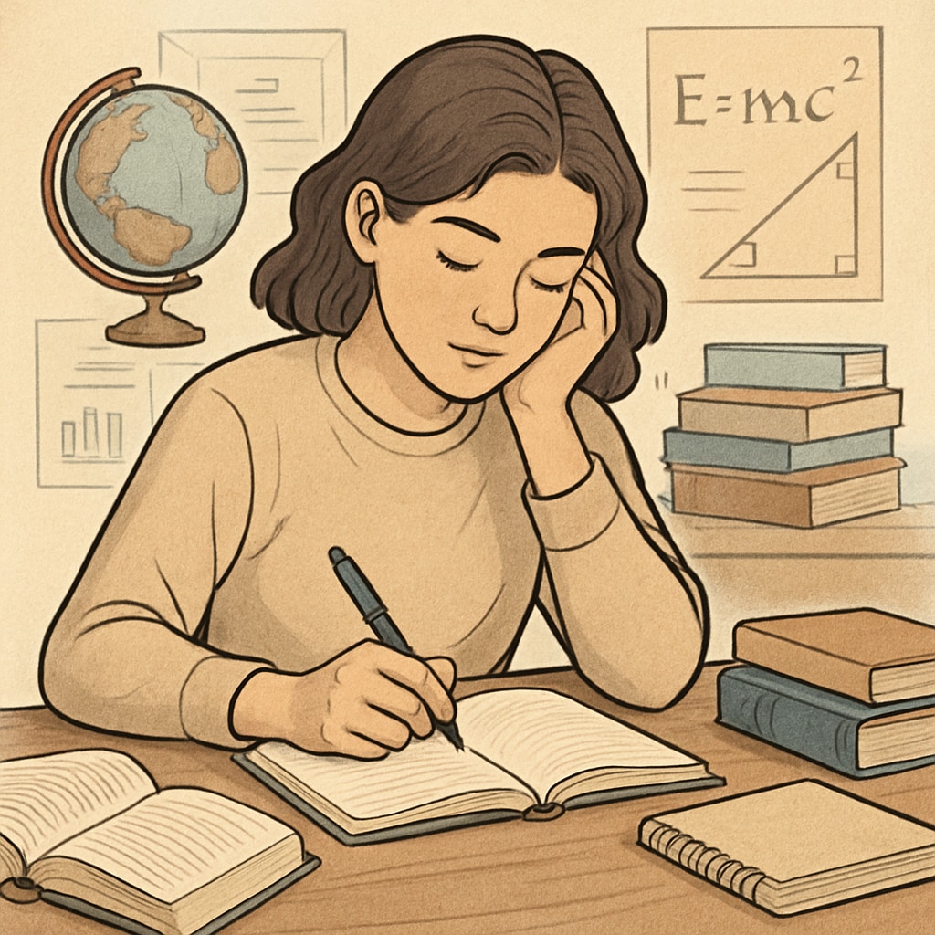 A student engaged in a reflective journaling session, symbolizing the activation of inner potential. Reflective journaling session inspired by Sadhguru’s teachings on inner potential