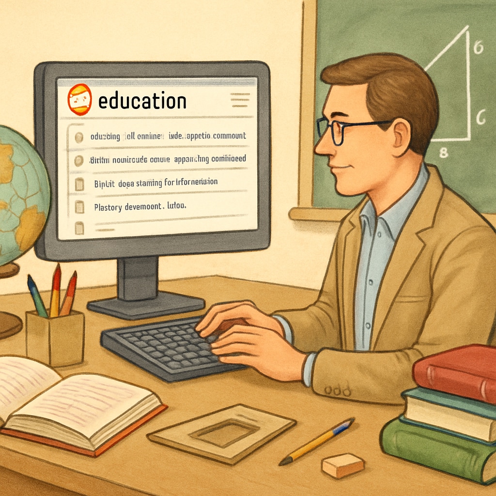 Teacher exploring Reddit education subreddits for resources and discussions.