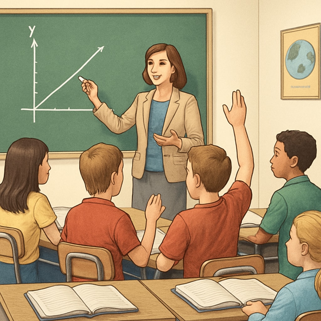 Teaching quality in public elementary schools illustrated by an interactive classroom lesson.