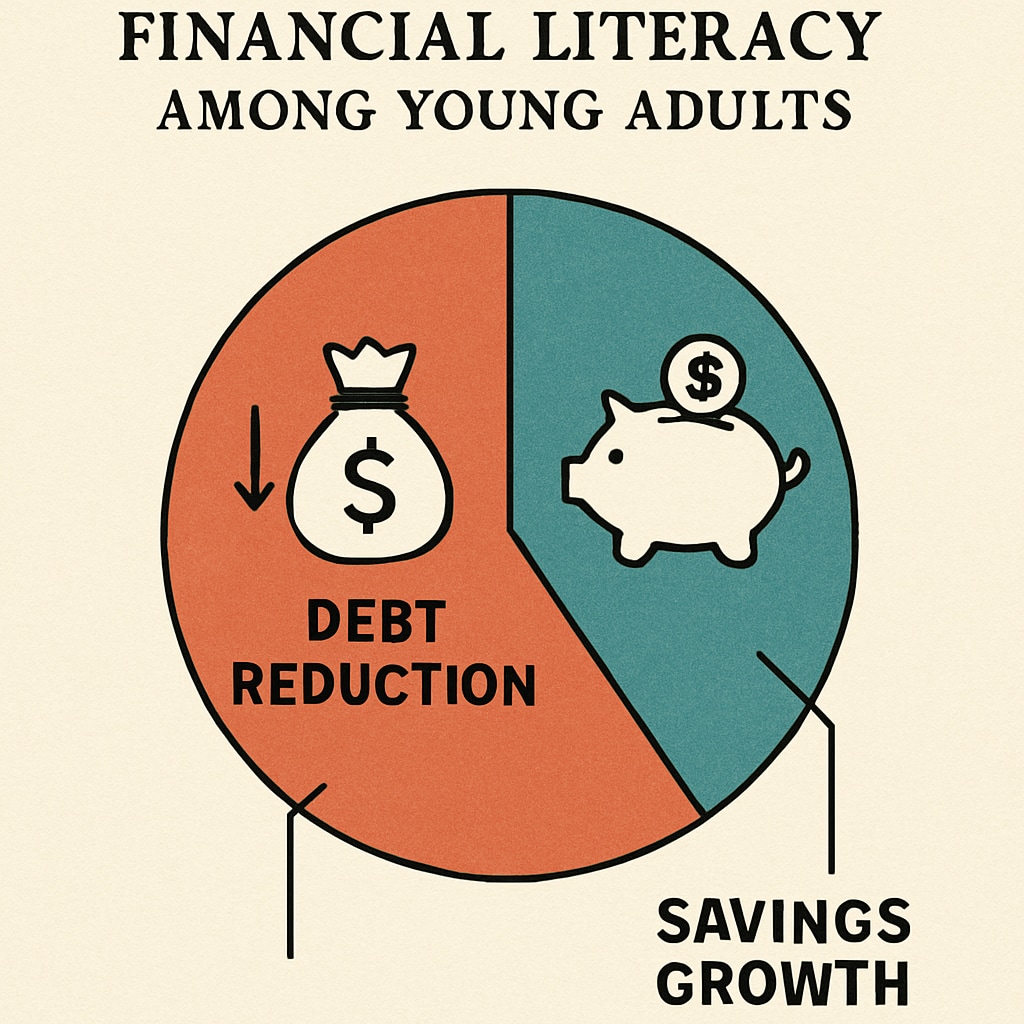 Financial literacy reduces debt and increases savings.