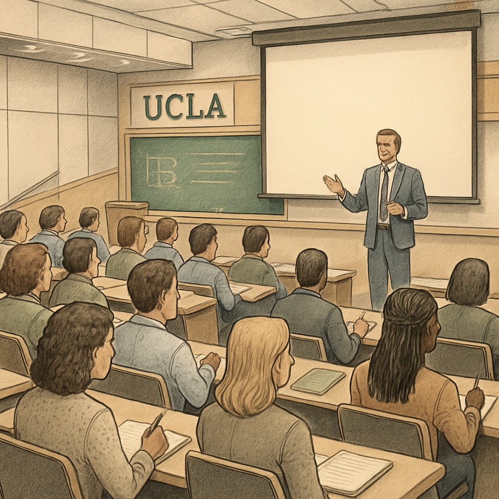 Professional development seminar for K12 educators at UCLA.