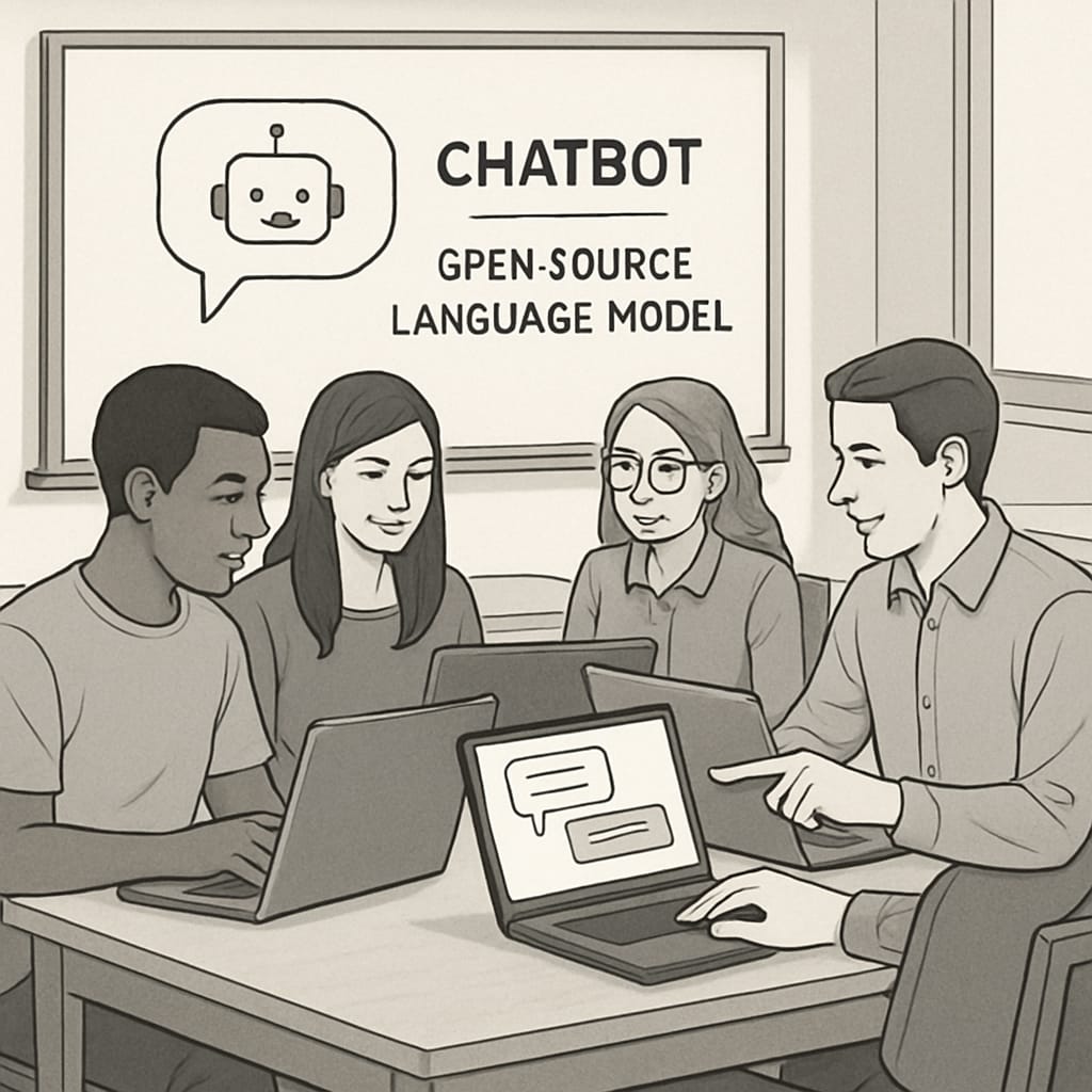Testing a chatbot as part of an undergraduate AI project.