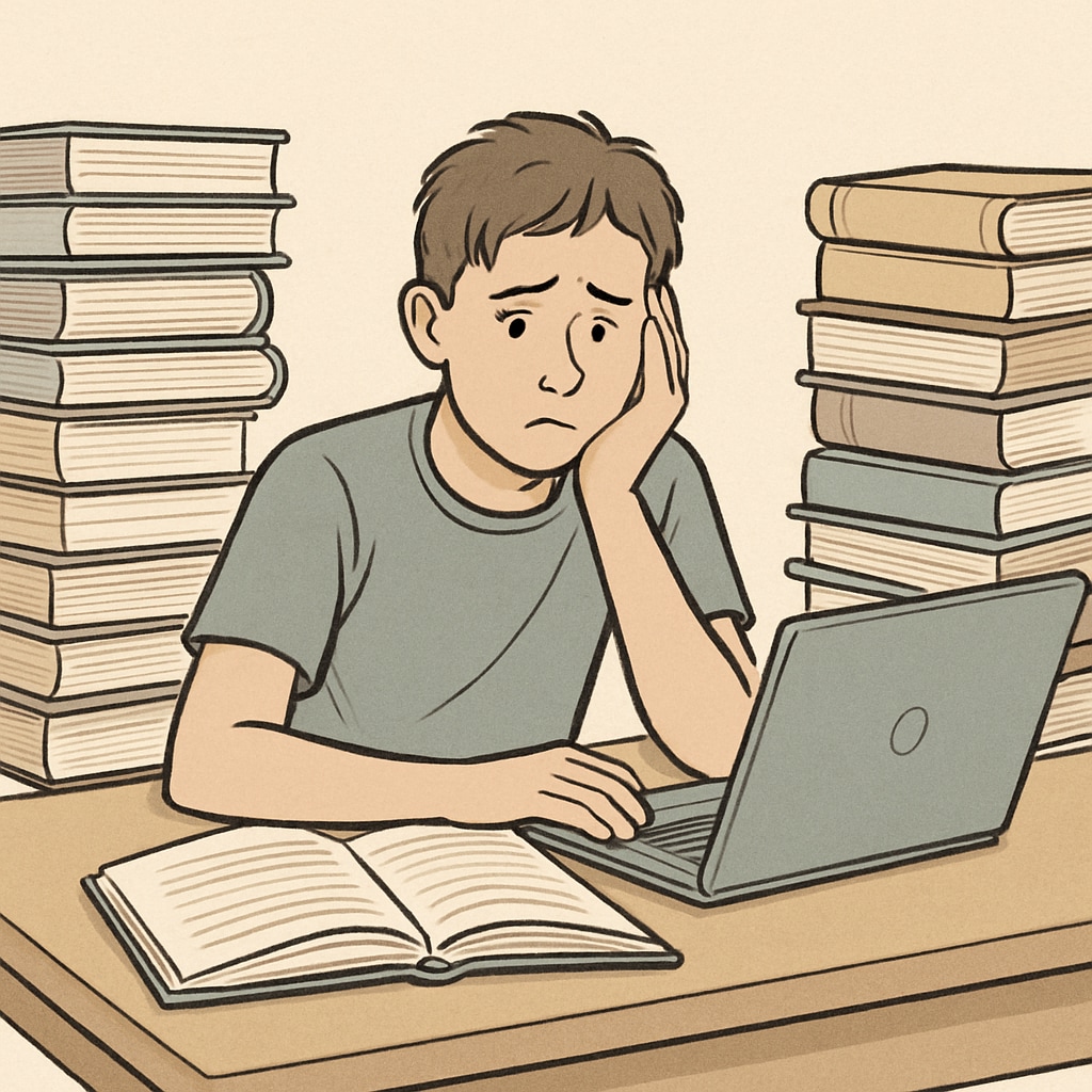 High school freshman overwhelmed with college preparation.