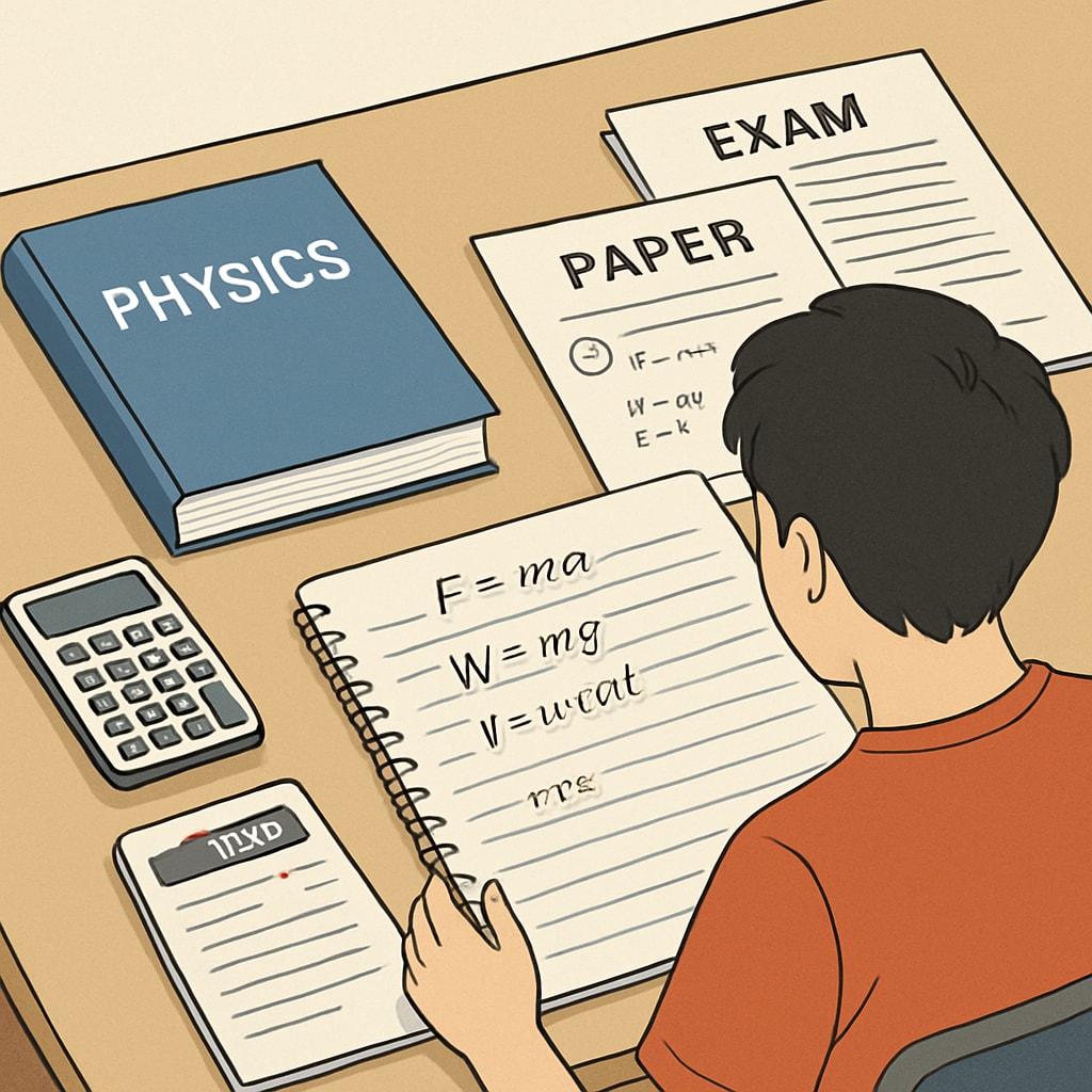 Exam preparation methods for BSc Physics backlogs.