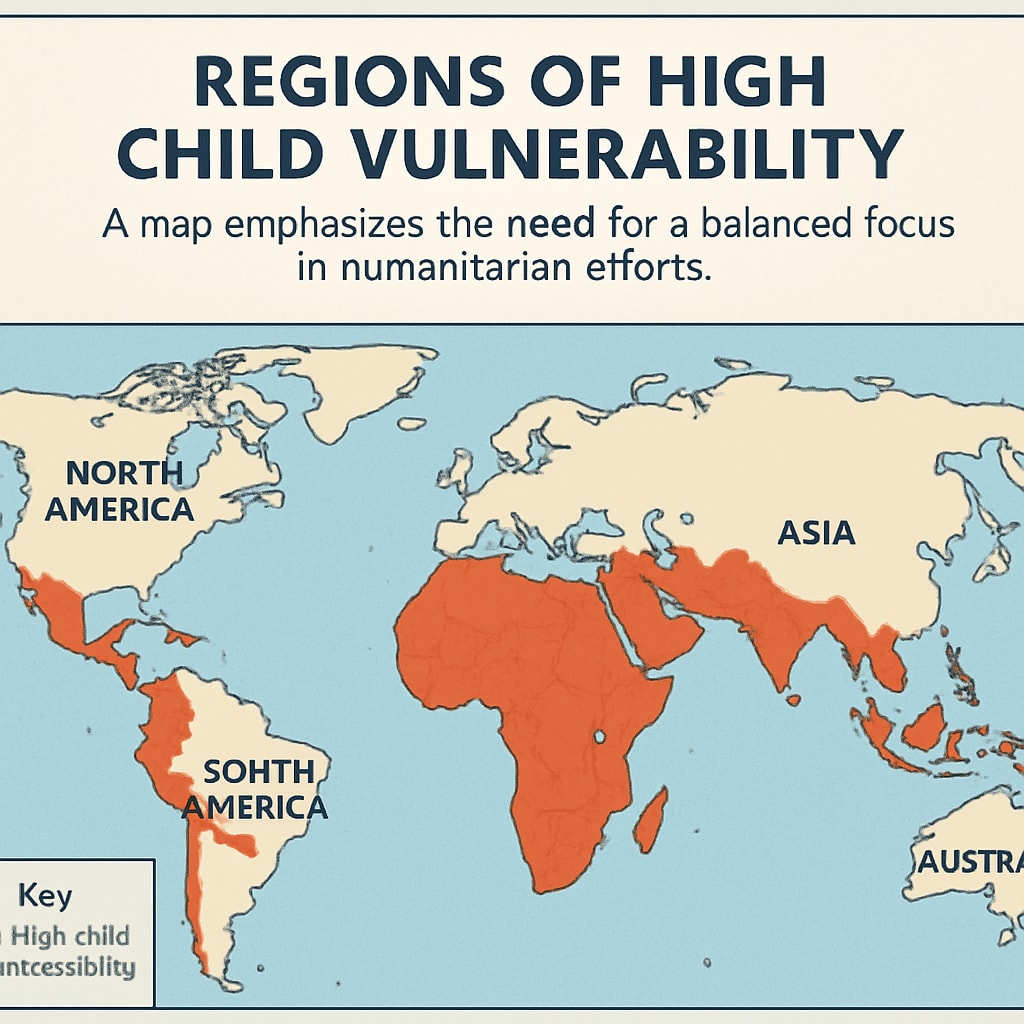 A map showing vulnerable regions, relevant to Ms. Rachel’s global advocacy.