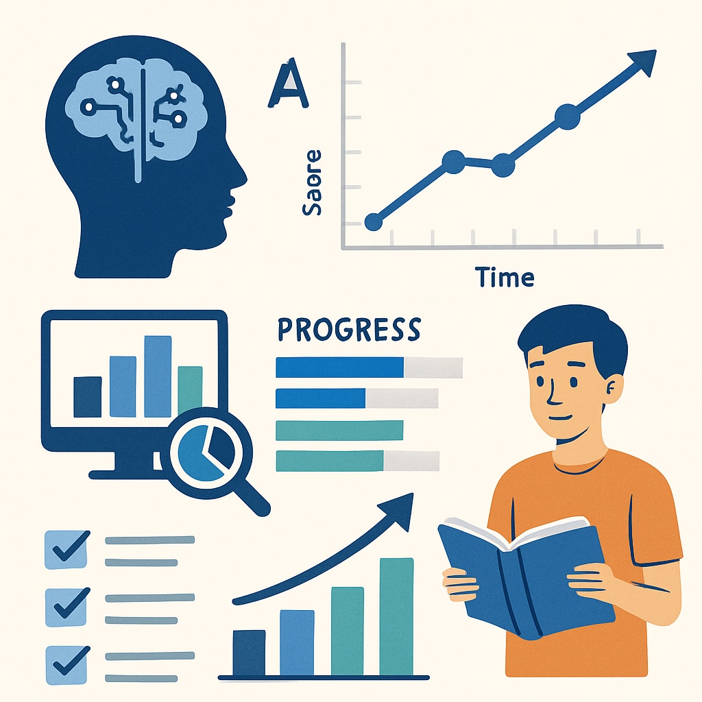 AI tracking student performance in K12 education.
