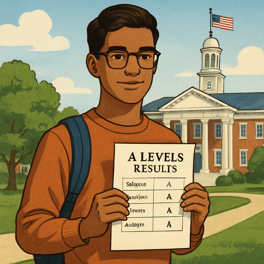 A Levels, U.S. universities, study abroad aspirations image