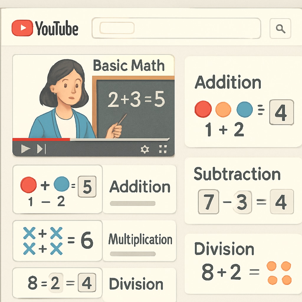 Beginner-friendly math YouTube tutorial for campus recruitment preparation.
