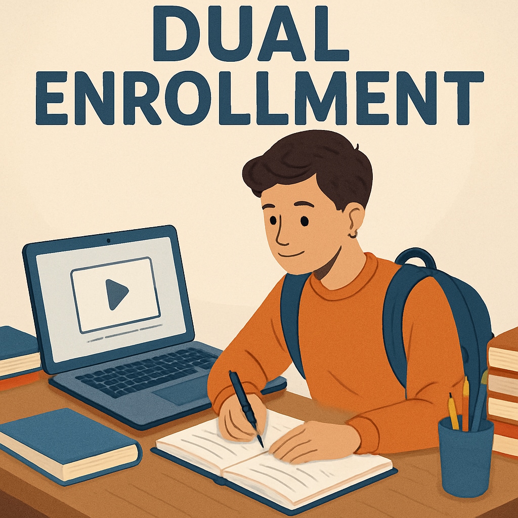 Online learning and dual enrollment opportunities at Khan World School and Arizona State University.