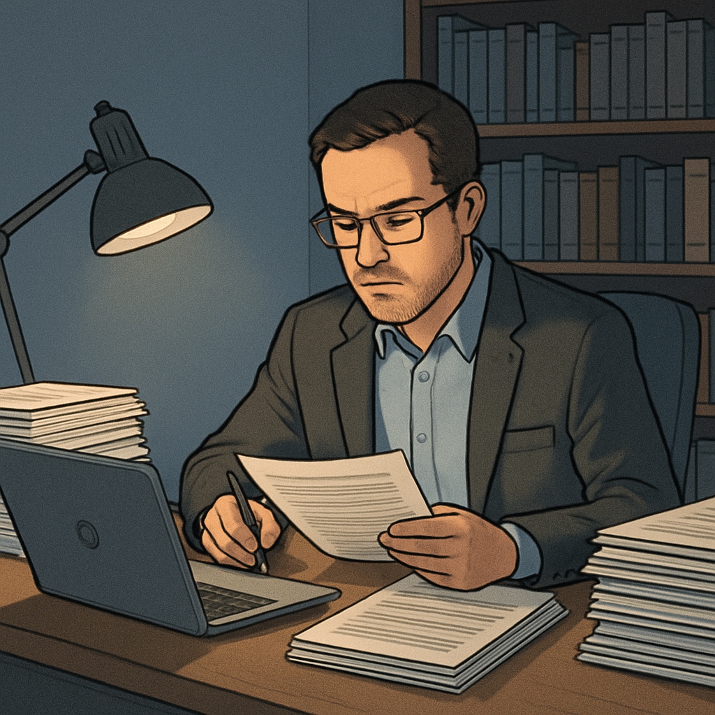 Adjunct professor facing academic exploitation through research quotas and unfair contracts.