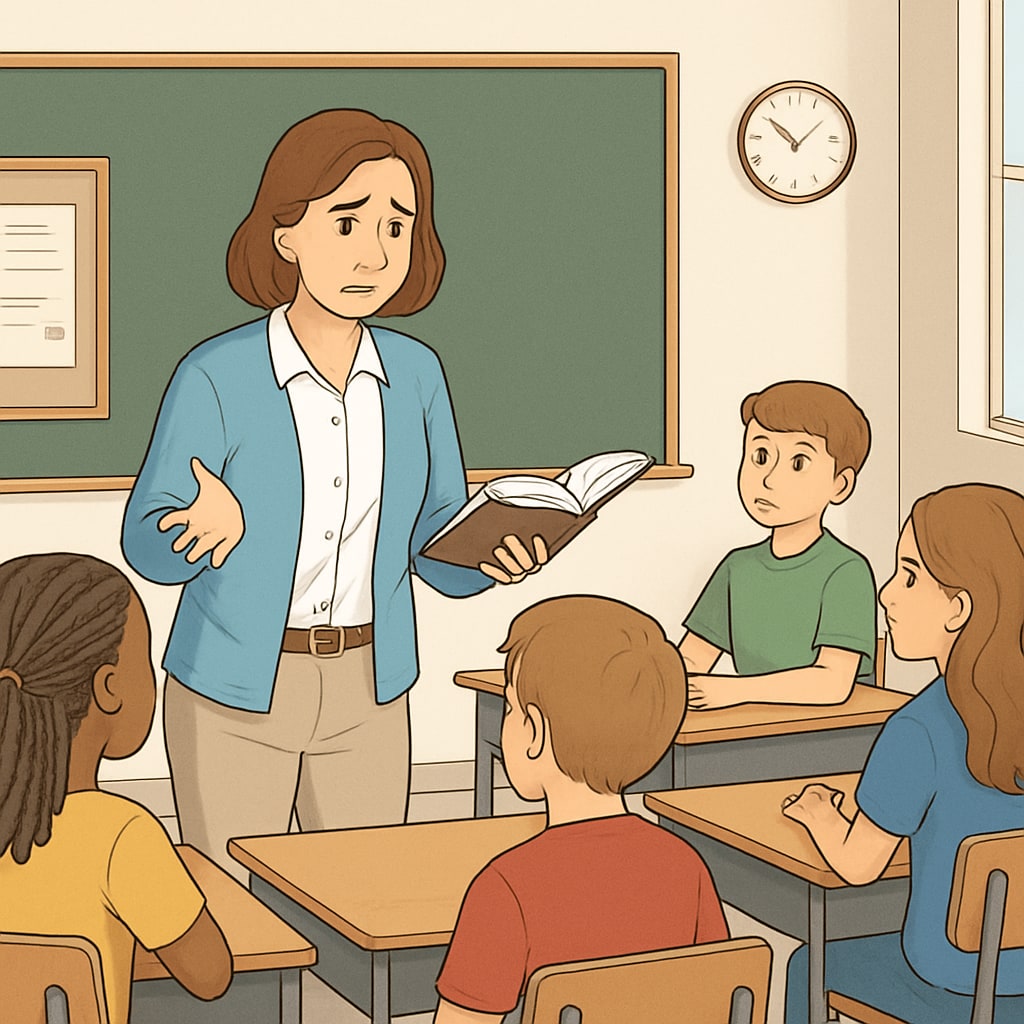Concerned teacher managing student loan repayment increases under SAVE Plan.