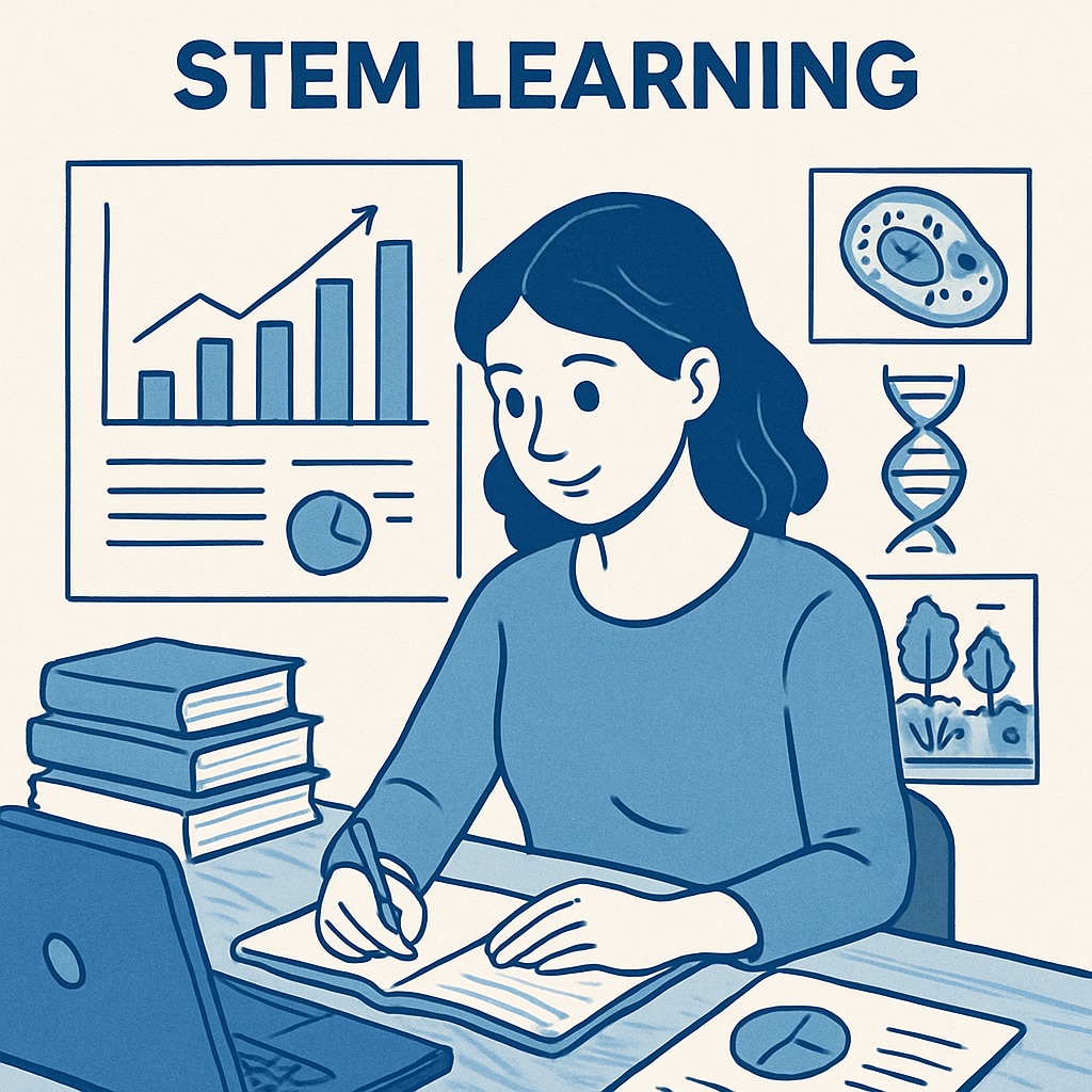 Education master's student applying biology expertise to STEM education thesis.